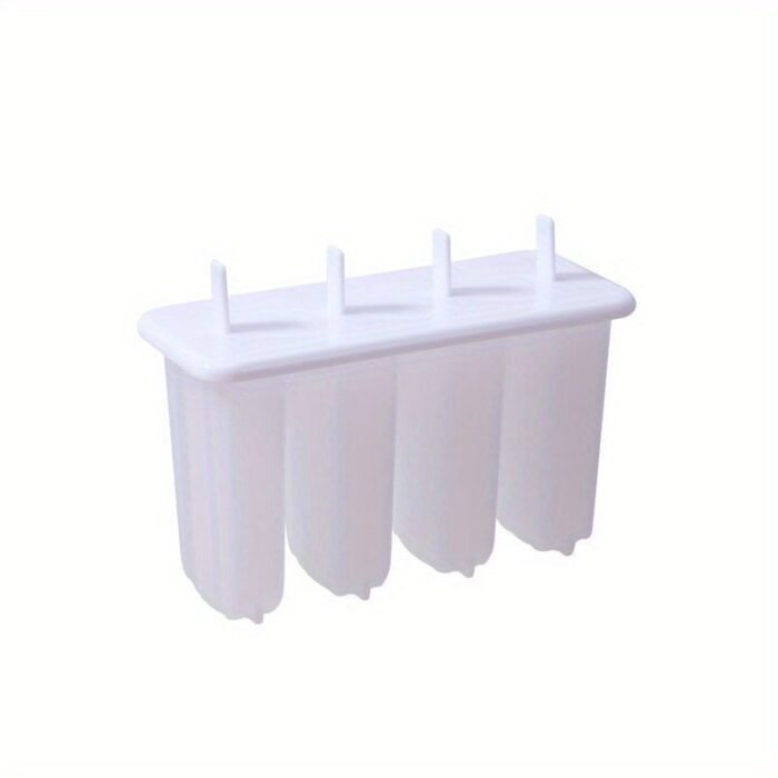 1Pc, Popsicle Mold, 4 Cavity Home Ice Cream Mold Diy Homemade Popsicle Mold Children'S Creative Ice Cream Popsicle Box, Summer Kitchen Gadgets, Kitchen Stuff, Kitchen Accessories, Home Kitchen Items - Image 3