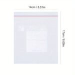 15/20/30/40/65Pcs, Clear Zipper Bag, Sealed Food Storage Zip Lock Bag, For Biscuit Cookie Candy Snack Dry Fruit Grain Cereal Spices, Portable Leakproof Food Fresh-Keeping Container For Frigde, Vacuum Sealer Bags, Kitchen Accessories - Image 7