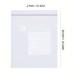 15/20/30Pcs Heavy-Duty Leakproof & Self-Sealing Food Storage Bags With Ziplock-Like Seal - Transparent Freezer, Refrigerator, Kitchen Bags - Reusable Space-Saving Plastic Bags For Vegetables, Meat, Snacks - Freshness Preservation & Easy Opening, Reusable Food Storage Bags, Secure Zip Closure, Thickened Material,Reusable Produce Bag - Image 9