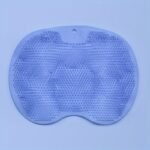 1Pc Reusable Bath Exfoliating Pad For Feet & Back, 11.8-Inch Soft Plastic/Rubber Cushion, No Power Needed, Bathroom Washing Pad For Toilet & Shower - Image 7