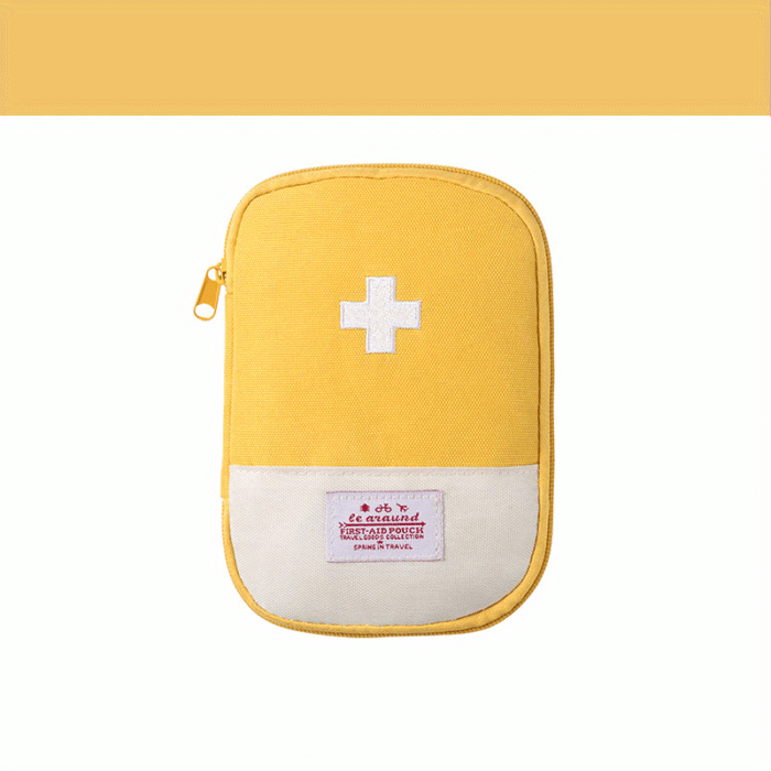 Small Size Portable Personal Medicine Pill Storage Bag Storage Box Daily Medical First Aid Bag Macaron Color - Image 11