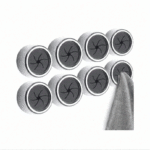 1/3Pcs Fashion Style Self-Adhesive Wall Mount Towel Hooks, Plastic Easy Install No-Drill Kitchen & Bathroom Towel Holder For Home, Cabinet, Garage - Image 7