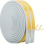 10.06 Meter Jabukosu Rubber Weather Stripping For Doors And Windows, Self-Adhesive Insulation Seal Strip, Fire Rated 90 Minutes, Collision Avoidance Weatherproofing - Image 4