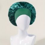 2022 New Women'S Hair Cap For Curly And Straight Hair With Wide Brim Elastic Band Sleep Bonnet - Image 22