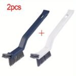 1 Or 2 Bathroom Cleaning Brushes Gap Brush Two-In-One Small Clip Hair Window Cleaning Brush Kitchen Multifunctional Gap Brush - Image 7