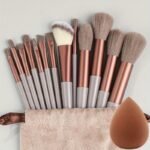 13Pcs Soft Fluffy Makeup Brushes Set For Cosmetics Foundation Blush Powder Eyeshadow Kabuki Blending Makeup Brush Beauty Tool - Image 3