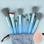 13Pcs Soft Fluffy Makeup Brushes Set With Makeup Sponge For Cosmetics Foundation Blush Powder Eyeshadow Kabuki Blending Makeup Brush Beauty Tool - Image 13