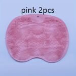 1Pc Reusable Bath Exfoliating Pad For Feet & Back, 11.8-Inch Soft Plastic/Rubber Cushion, No Power Needed, Bathroom Washing Pad For Toilet & Shower - Image 9