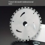 Craftsmanship Tool Professional Dual-Direction Carbide Woodworking Saw Blade - High Manganese Steel, Sharp Teeth For Efficient, Compatible With And Circular Saws, Woodworking Tools - Image 13