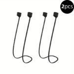 2Pcs Magnetic Anti-Loss System For Wireless Wireless Earphones - Magnetic Suction Neck Strap With Anti-Slip Design, Secure Fit & Cord-Free Convenience For Running, Gym, Travel - Compatible With All Wireless Headphones (Earbud & In-Ear Models), Workout Accessory, Lightweight Accessory, Durable Material, Highquality Construction, Earphone Holder, Active Lifestyle, Fitness Enthusiasts - Image 5