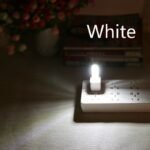 1Pc Usb Led Night Light - Portable Desk Lamp With Energy-Efficient Design, White Warm Glow For Home, Office, Camping & Power Banks - Image 9