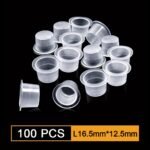 100Pcs 9/12/15Mm Tattoo Ink Cups Caps Supply Professional Permanent Tattoo Accessory For Tattoo Machine - Image 7