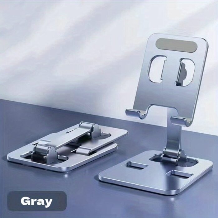 Universal Aluminum Alloy Portable Tablet Holder For Ipad Air Pro Mini Tablet Stand Mount Adjustable Flexible Mobile Phone Stand - Image 3
