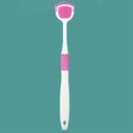 1Pc Reduce Bad Breath With Silicone Tongue Scraper - Oral Care Tool For Adults - Image 5