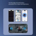 Mobile Phone Multifunctional Ring Remote Control Wireless Page Turning Controller Portable Camera Shutter Compatible With Iphone Tablet Android Rechargeable Application Page Turning - Image 10