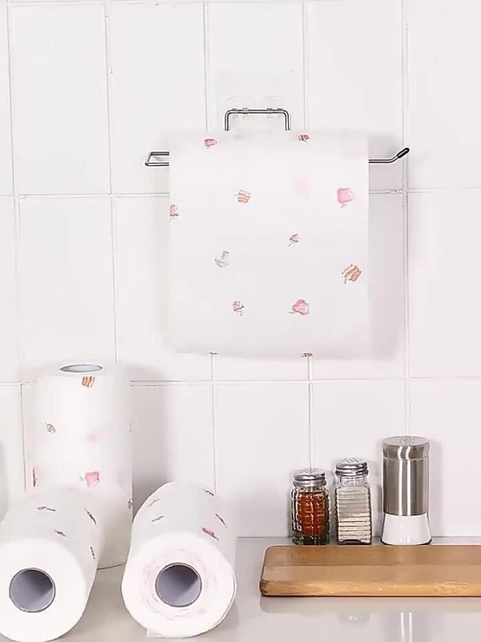 400Pcs Washable Kitchen Paper Towels - Absorbent, Non-Stick Oil-Absorbent Roll, Durable Polyester Fabric, Ideal For Kitchen, Car, Living Room, Toilet, Bedroom, Kitchen Cleaning Essentials | Decorative Kitchenware | Washable Fabric - Image 9