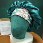 1Pc Extra Large Satin Bonnets For Sleeping, Hair Bonnets For Women Braids Curly Straight Hair, Hair Cap With Floral Pattern Wide Elastic Band - Image 20