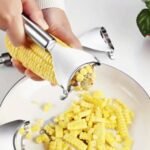 Stainless Steel Corn Stripper Tool - Efficient Kernel Remover, Easy-To-Use, Durable Kitchen Gadget For Fresh Corn Prep - Image 9