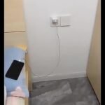 1Pc Wall Mounted Phone Holder, Adhesive Pc Material, No Hole, Remote Control Storage, Made Of Other Plastic, With Smart Phone Charging Station, For Bathroom, Kitchen, Hotel Bedhead - Image 7