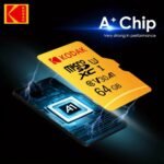 The Kodak High-Speed U3 Micro Tf Includes Sd Adapters Of 32G, 64G, 128G, And 256G. The Uhs-I Provides Excellent Value And Is Ideal For High-Speed Tf Storage At 4K/120Fps, Making It Compatible With Smartphones, Camera Storage, Action Cameras, Car Audio, And More. - Image 20