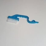 1Pc Hand-Held Groove Gap Cleaning Tools Door Window Track Kitchen Cleaning Brushes (Blue) - Image 8