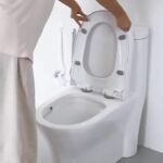 1Pc Heavy-Duty Toilet Brush With Long Handle - Manual Bathroom, Kitchen, Car Cleaner - Deep Groove Cleaning Head, Non-Slip Grip - Durable Plastic Construction - Space-Saving Design For Tight Spaces - Ideal For Home, Office, Travel - No Power Needed, Home Hygiene, Ergonomic Grip, Sturdy Build, Cleaning Tool, Home Cleaners, Toilet Brush - Image 11