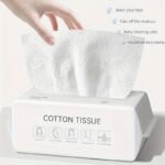 50 100Pcs Heavy-Duty Disposable Face Towels - Thick, Soft, Quick-Drying Facial Cleansing Towels For Makeup Removal, Skincare, Post Workout - Gentle For Sensitive Light Beige, Travel-Friendly (50/100 Sheets) - Ideal For Home, Salon, Spa, Bathroom Use, Salon Supplies, Convenient Design, Durable Construction, Skincare Towel, Gym Goers - Image 8