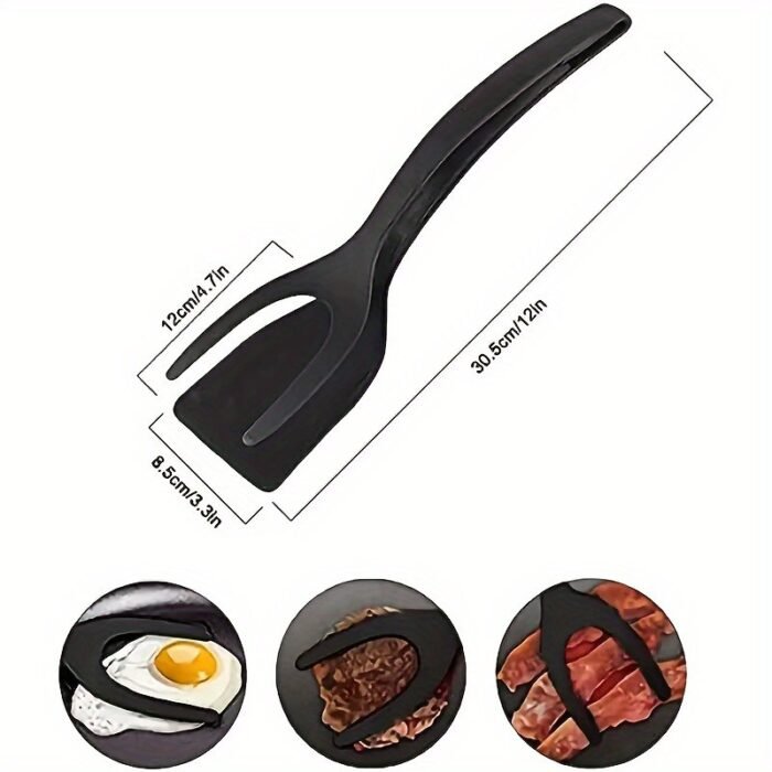 1Pc Multi-Purpose Egg, Pancake And Steak Spatula For Easy Turning And Plating - Perfect For Grilling, Burgers, Pies And Pancakes, Kitchen Tools For Restaurant - Image 6