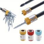 1/3Pcs Magnetic Screwdriver Bit Holder Set, Non-Slip Alloy Electromagnetic Ring Screwdriver Bit, With Strong Magnetic Ring Suitable For Cross Screwdriver Bit - Image 16