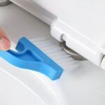 1Pc Hand-Held Groove Gap Cleaning Tools Door Window Track Kitchen Cleaning Brushes (Blue) - Image 5