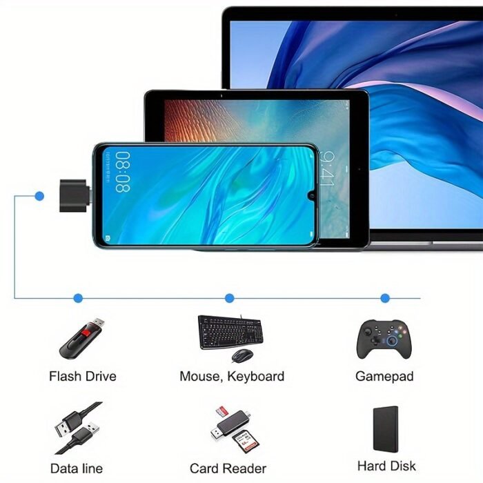 Usb C To Usb 3.0 Adapter (3Pcs/2Pcs), Usb-C To Usb Female Adapter, Suitable For Thunderbolt 3 Macbook Pro/Air 2019/Ipad Pro 2020, Galaxy S20 S20+, Google Pixel Dell Xps Etc. Usb Type-C To Usb Otg Adapter - Image 8