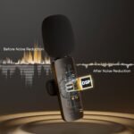 Professional Wireless Lavalier Microphone For Smart Phones Laptops Wireless Omnidirectional Condenser Recording Microphone For Interviews Video Podcasts Vlogs - Image 6