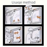 1Pc Auto Repair Tool Inflatable Airbag Professional Leveling Kit & Alignment Tool Inflatable Shim Bag Adjustable Car Air Pump Car Door Repair Air Cushion Window Installation Positioning Air Cushion Auto Air Wedge Airbag - Image 6