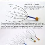 Head Massager Head Scratching Claw Octopus Head Massager Scalp Grabber Massage Claw Small Soul Extraction Extractor - Image 10