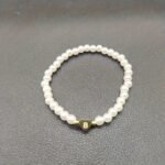 A-Z Heart Initial Bracelet For Women - 14K Golden Plated Stainless Steel With Imitation Imitation Pearl, Elegant Everyday Jewelry Gift For Valentine?S Day, Anniversary, Birthday - Image 5