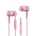 High-Quality Semi In-Ear Wired Headphones With Microphone - Perfect For Mobile Phones, Computers, Games, Karaoke & More! - Image 5