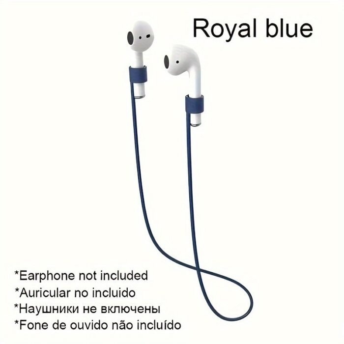Earphone Anti Loss Rope Wireless Earphone Silicone Neck Strap - Anti-Loss, Comfortable Gift Birthday Gift - Image 14