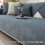 1Pc Chenille Ribbed Sofa Cover - Pet-Friendly Non-Slip Couch Protector For 3/2/4-Seater & Sectional Sofas, Machine Washable Soft Stretch Fabric, Contemporary Home Decor For Living Room, Bedroom, Office, Jacquard Texture | Easycare Material, Couch Covers For Sofa - Image 57