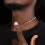 Men'S Fashion Necklace, Minimalist Non-Fading Diy Single Chain Accessory, 3Mm Width - Image 5