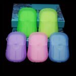 1 Box/4 Boxes, Disposable Soap Bars, Boxed Portable Hand Washing Tablets, Mini Soap Sheets For Travel - Image 2