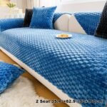 1Pc Honeycomb Velvet Sofa Cover, Pet'S Favorite, Dog Friendly, Couch Cover, Thick Plush Furniture Protector, Fuzzy Non Slip Sofa Slipcover, For Bedroom Office Living Room Home Decor - Image 40