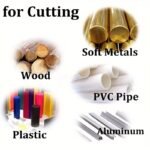 High Speed Steel Cutting Blade 7Pcs Wood Plastic Copper Aluminum Soft Metal Small Saw Blade 3.2Mm Pole Woodworking Accessories - Image 6
