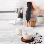 1Pc Lalayuan Electric Milk Frother & Whisk - Handheld Portable Foam Maker With Stainless Steel Teapot, Coffee & Chocolate Making, Aa Battery Operated (Not Included) For Home Kitchen, Christmas Gifts, Office Use, Office Drink Mixer, Sleek Design, Durable Kitchen Tool - Image 16