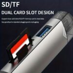 A Versatile 6-In-1 Usb 3.0 High-Speed Card Reader With A 5Gbps Transfer Rate, Usb Aluminum Goldentype-C Interface, Plug And Play Without The Need For Drivers, Suitable For Reading Sd Cards, Tf Cards, And Usb Flash Drives On Smartphones And Computers. - Image 7
