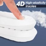 A Pair Of Ultra-Soft Running Shoe Insoles Designed For Comfort, Featuring A Trimming Line For Size Adjustment (For Example, Size 36 Can Be Cut Down To Size 35). - Image 2