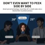 3Pcs Full Cover Privacy Screen Protector For Iphone 11 12 13 Pro Max Privacy Glass For Iphone 14 Pro 15 Pro Max Tempered Glass On The For Iphone 14 Plus 15 Plus Glass Film Privacy - Image 7