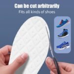 A Pair Of Ultra-Soft Running Shoe Insoles Designed For Comfort, Featuring A Trimming Line For Size Adjustment (For Example, Size 36 Can Be Cut Down To Size 35). - Image 8