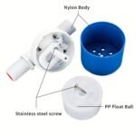 1/2" Fully Automatic Water Level Control Float Valve 1/2" Auto Shut Off Mini Float Valve No Need Electricity Automatic Water Level Controller For Water Tank Water Towers - Image 5