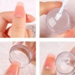 Transparent Nail Stamper With Scraper - Jelly Silicone Stamp For French Nails - Manicuring Kits - Nail Art Stamping Tool Set - Easy To Use And Durable - Image 4