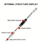 1Pc Automatic Spring Positioner Glass Breaker Punch Centering Eyelet Maker - Image 8